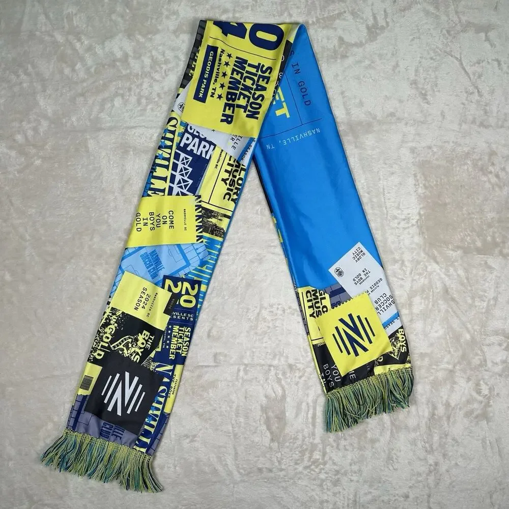 Nashville SC 2024 Season Ticket Member Scarf MLS Soccer Club